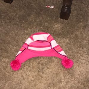 Girls winter hat with tassels